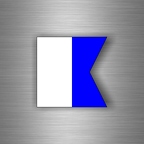 r3695 drapeau maritime Alpha B
