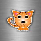 r3618 tigre orange cartoon B