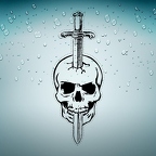 r3572 head skull epee n T