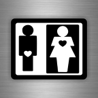 r3489 love homme femme nb B