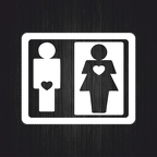 r3491 love homme femme blc T