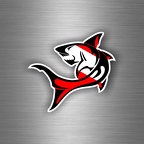 r3238 shark scuba flag B