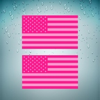 r3211 2x usa flag pink B