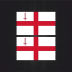 3035 2x drapeau Londres B