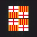 3038 2x drapeau Barcelone B