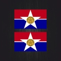 3048 2x drapeau Dallas B