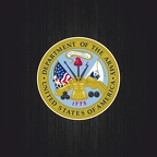 3057 Blason US dpt army B