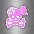 r2741 skull girl rose B