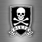 r2769 blason pirate biker B