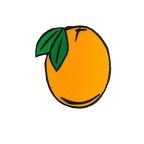 D88  patch orange