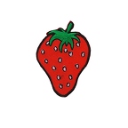 D116  patch strawberry