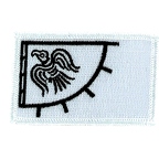D3  Patch  raven white