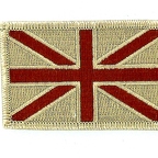 D6  Patch  UK BROWN