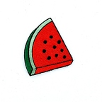 D38 Patch  WATERMELON
