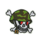 D60 Patch  SKULL MILITARY