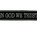 C84 patch in god we trust noir2497