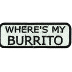 C1343 patch where's my burrito10036