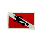 Patch scuba nageur C166