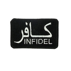 Patch infidel noir C148