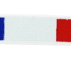 brassard france blanc