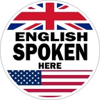 r1238 english spoken flag 5cm