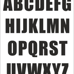 r1444 planche alphabet noir