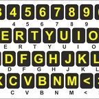 r1598 clavier malvoyant