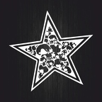 r1777 star skull blc
