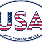 r1786 oval usa text flag