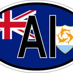 r7009 Oval flag Anguilla