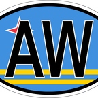 r7016 Oval flag Aruba