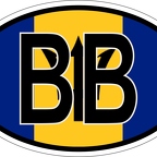 r7023 Oval flag Barbade