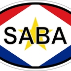 r7031b Oval flag Saba