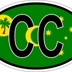 r7049 Oval flag Cocos