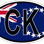 r7054 Oval flag Cook
