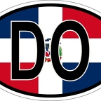 r7064 Oval flag rep dom