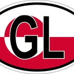 r7088 Oval flag Groenland