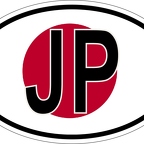 r7117 Oval flag Japon