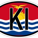 r7123 Oval flag Kiribati