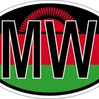 r7138 Oval flag Malawi