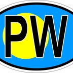 r7173 Oval flag Palaos