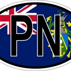 r7183 Oval flag Pitcairn