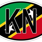 r7198 Oval flag S-KittsNevis
