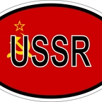 r7246 Oval flag URSS
