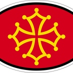 r7269 oval flag occitan