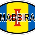 r7282 oval flag madere