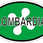 r7294 oval flag lombardie