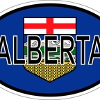 r7307 oval flag alberta