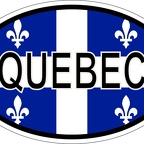 r7315 oval flag quebec