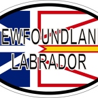 r7317 oval flag labrador
